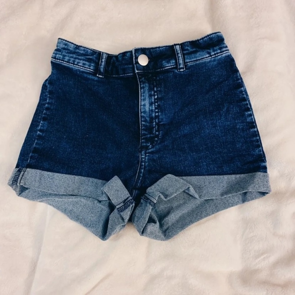 H&M High Waisted Jean Shorts